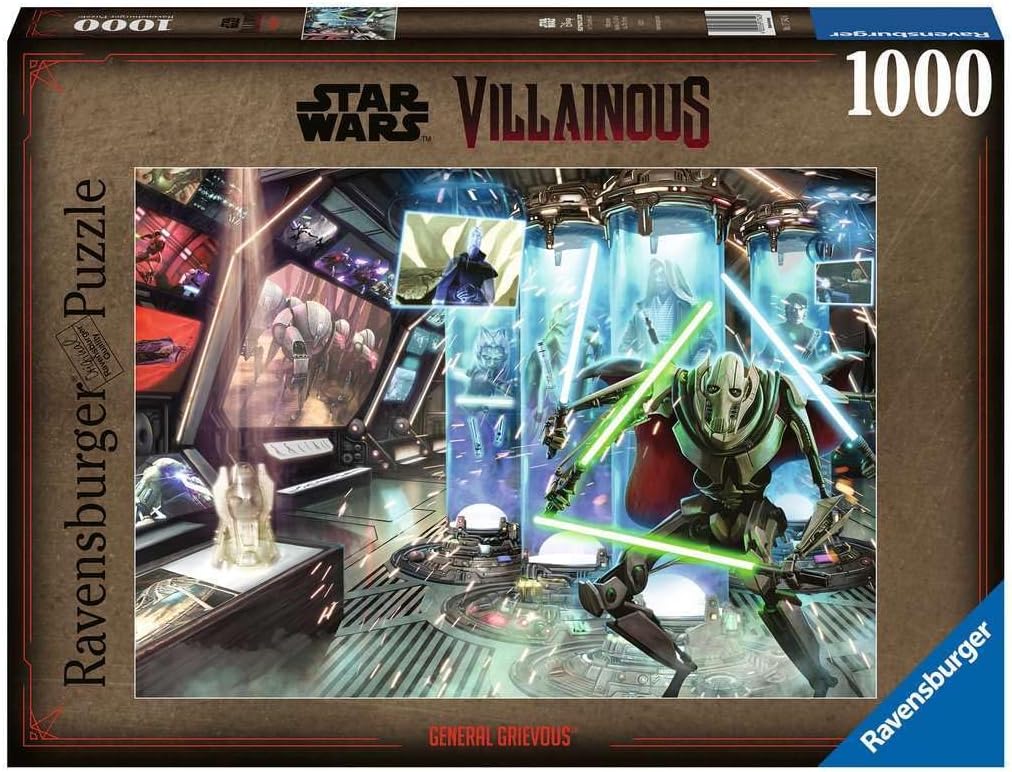 Ravensburger Star Wars Villianous General Grieveous 1000 piece Puzzle